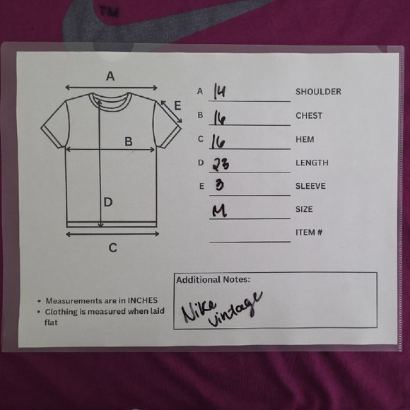 Vintage Nike Sportswear Magenta Top – Women’s Medium (Made in Turkey) - Picture 10 of 10